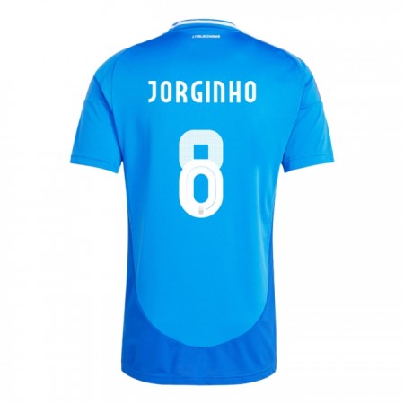 Italia Jorginho 8 Hjemmedrakt EM 2024 Kortermet Italia Jorginho 8 Hjemmedrakt EM 2024 Kortermet